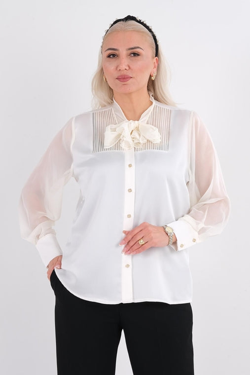 DD6103 White Blouse