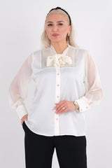 DD6103 White Blouse