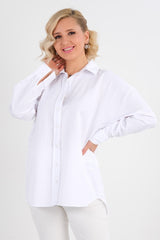 DD6133 White Office Shirt