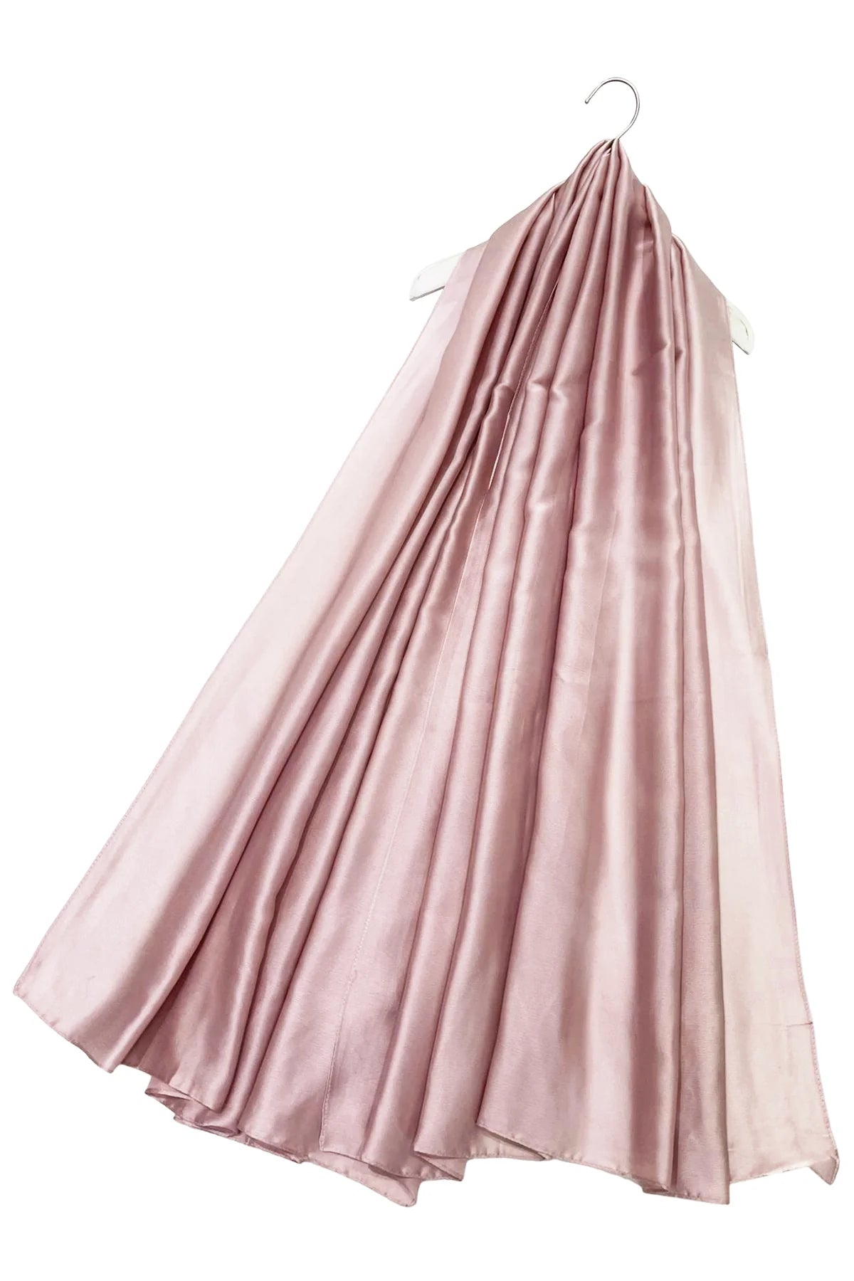 EE213 Dusty Pink Silk Scarf