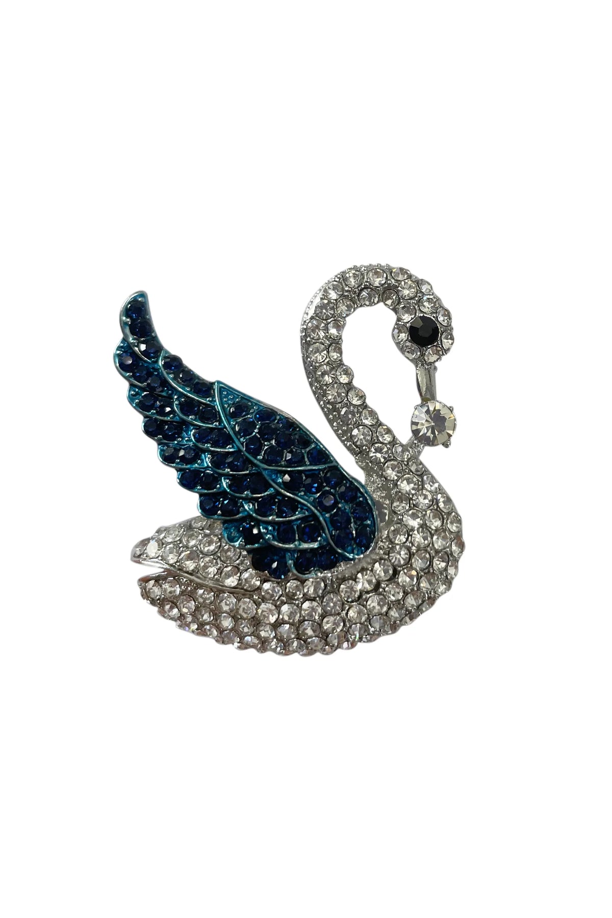 EE217 Swan Magnetic Clasp Brooch