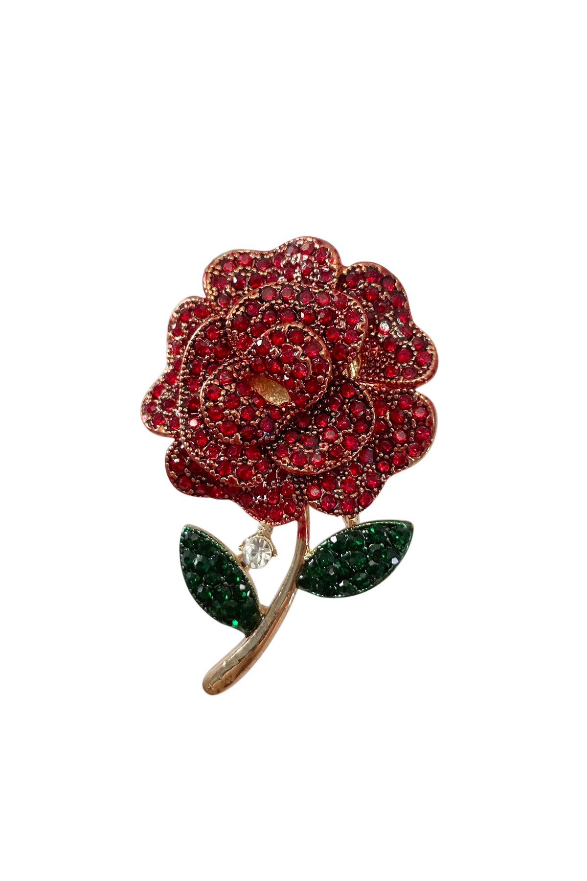 EE215 Rose Magnetic Clasp Brooch