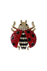 EE216 Ladybird Magnetic Clasp Brooch