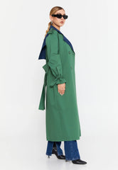 DD5131 Green/Navy Trench Coat