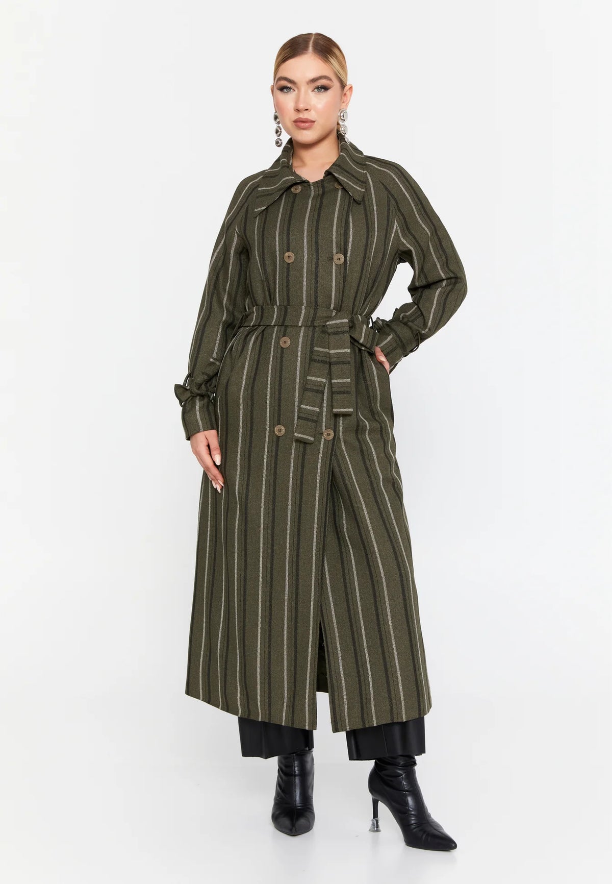 DD500 Khaki Trench Coat