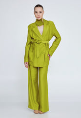 D9216 Green Jacket - La Elegant