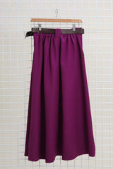 D3646 Mauve A-Line Skirt - La Elegant